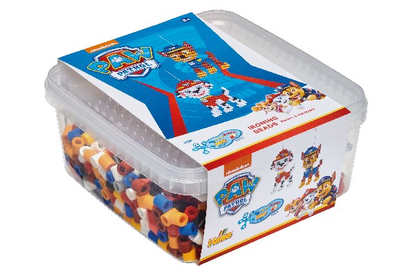 Hama maxi bøtte perler og stiftplade, Paw Patrol